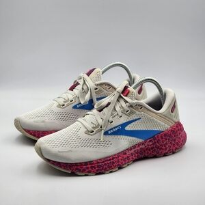 Brooks Adrenaline GTS 22 Leopard Print Womens Size 8